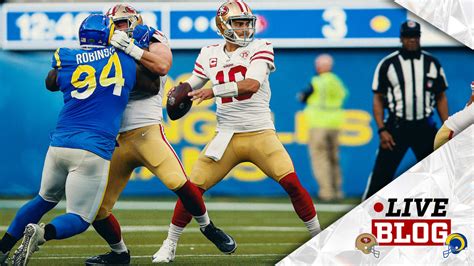 Live Blog: San Francisco 49ers vs. Los Angeles Rams (NFC .